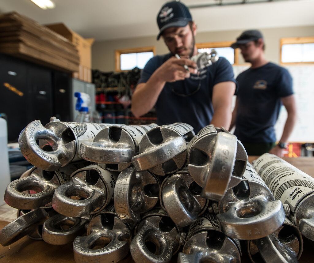 Batch of machined steel couplings